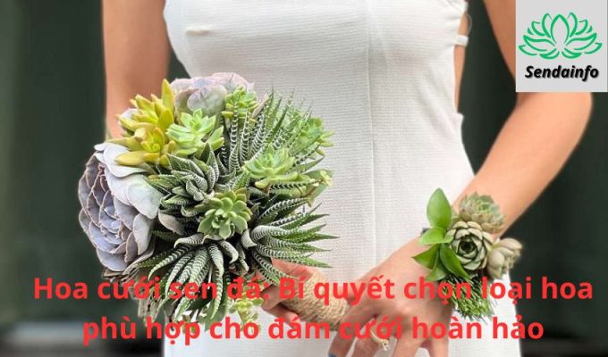 Hoa cưới sen đá: Bí quyết chọn loại hoa phù hợp cho đám cưới hoàn hảo